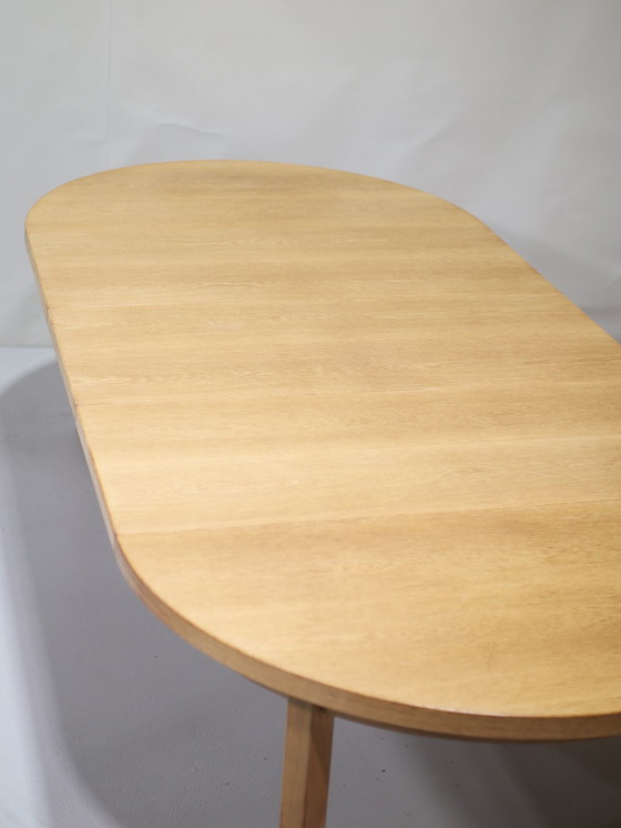 Image 1 of Extendable Dining Table Oak Danish Vintage Sorø