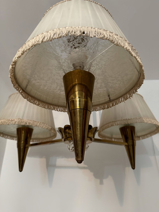 Image 1 of Large Art Deco chandelier