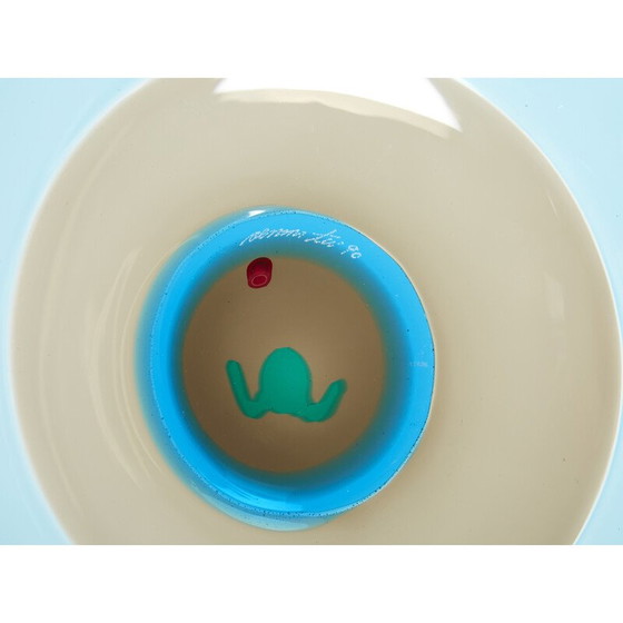 Image 1 of Vintage Polipo dish in Murano glass by Tapio Wirkkala for Venini, 1990