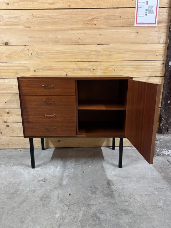 Image 1 of Chest of drawers Cabinet 1960Er Omnia By Hilker Scandinavian Furniture