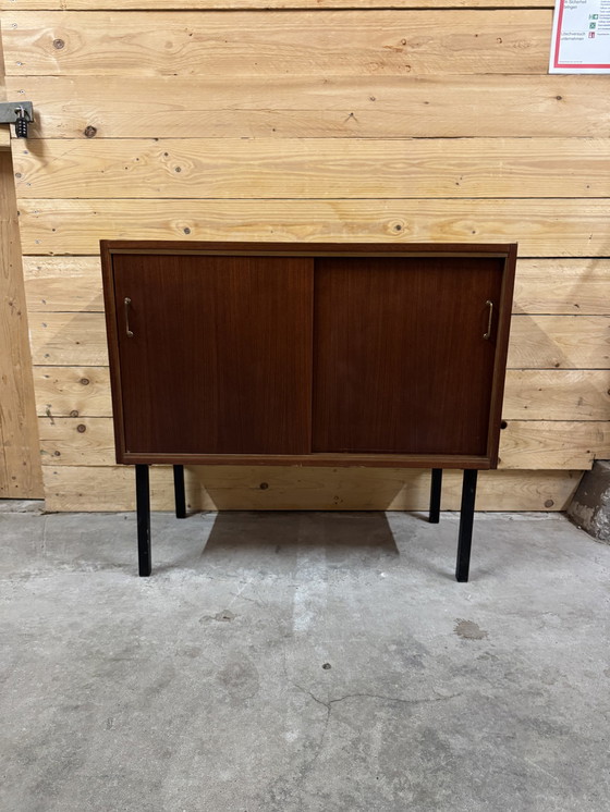 Image 1 of Chest of drawers Cabinet 1960Er Omnia By Hilker Scandinavian Furniture