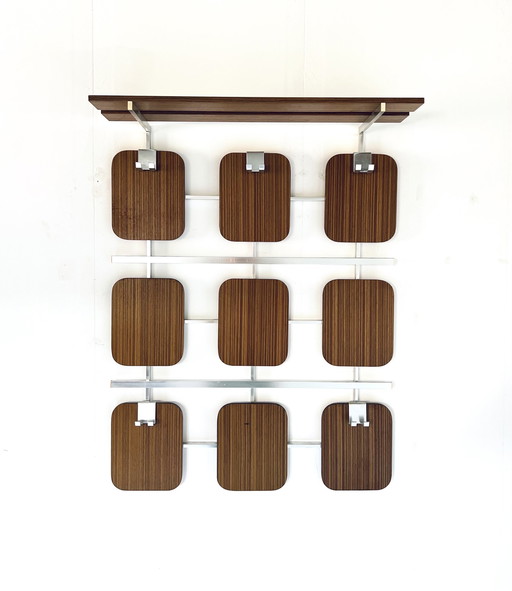 Vintage Xl Wall Coat Rack '70
