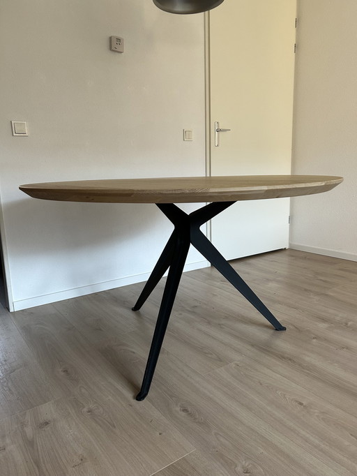 Z.G.A.N. Round Dining Table Maris 130 diameter