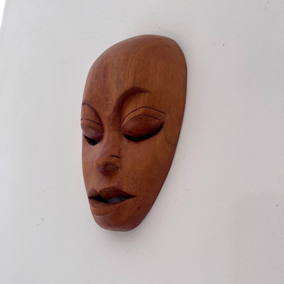 Image 1 of Female African mask