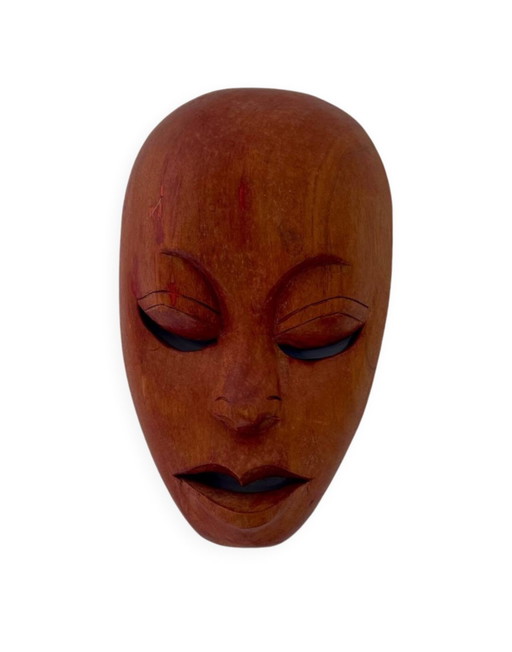 Female African mask