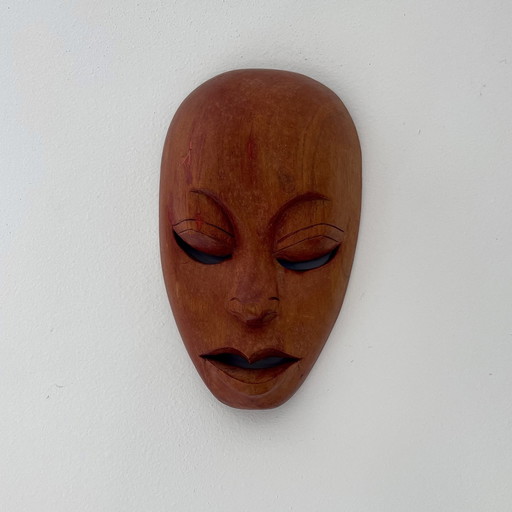 Female African mask