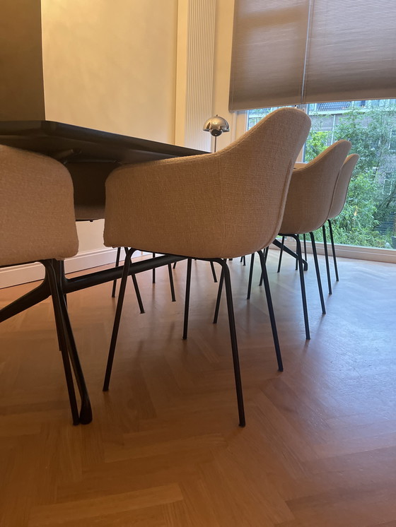 Image 1 of 8x designer dining chairs