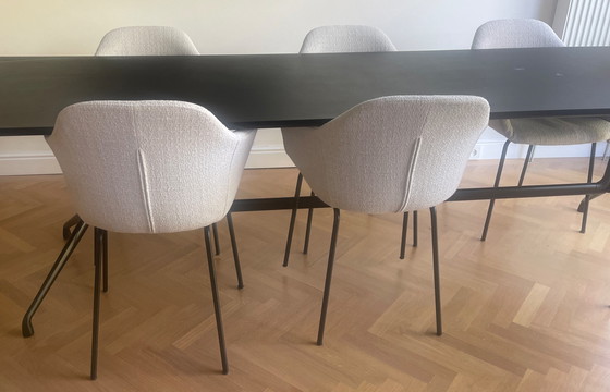 Image 1 of 8x designer dining chairs