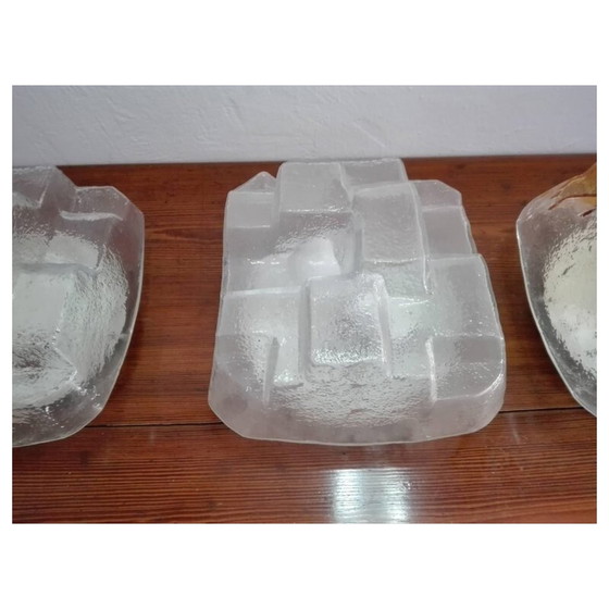 Image 1 of Set of vintage wall lamps in Murano glass - 1960s