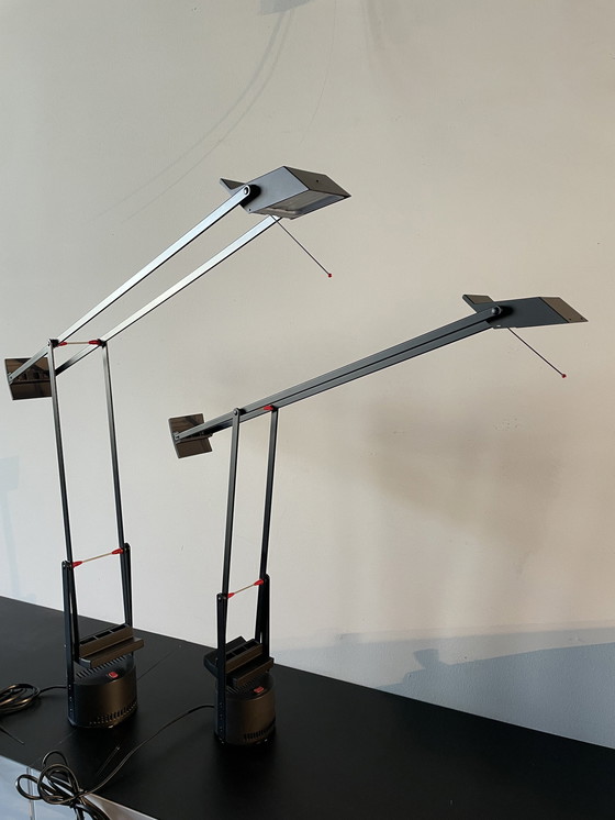 Image 1 of 2X Tizio Artimede Desk Lamp Large And Medium