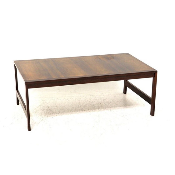 Image 1 of Tavolino vintage in palissandro di Ole Gerlev Knudsen e Torben Lind per France e Søn, Danimarca 1960