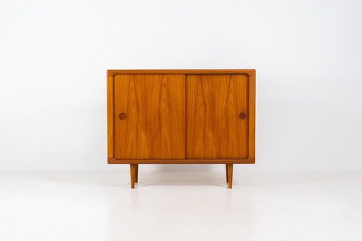 Mid-Size Cabinet in Teak by CFC Silkeborg (Denmark, 1960s)