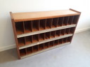 Vintage mailbox cabinet compartment cabinet