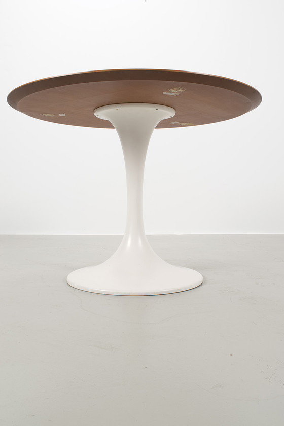 Image 1 of Tavolo vintage con piano impiallacciato in ciliegio