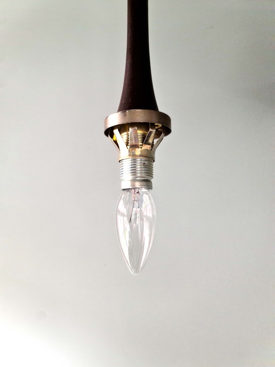 Image 1 of Lampe suspendue vintage - 1960s - Verre