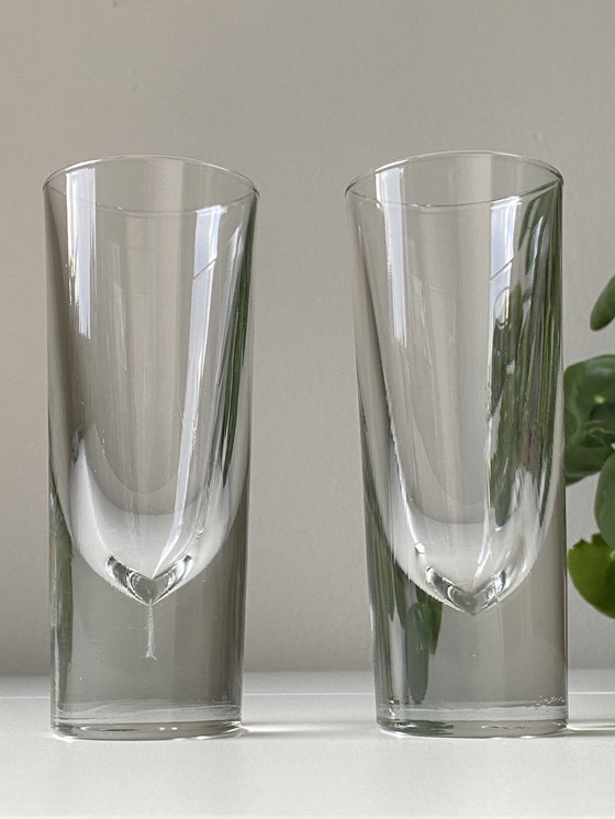 Image 1 of 2x Carlo Moretti Bullet Cocktail Glasses