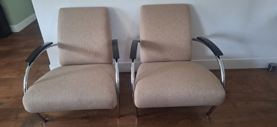 Image 1 of Gelderland Armchair 5470 Design Jan Des Bouvrie As New 2X