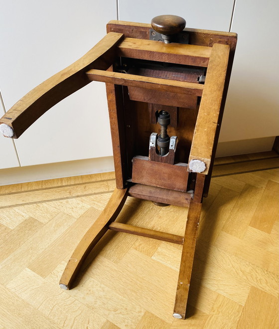 Image 1 of Tabouret de piano classique réglable