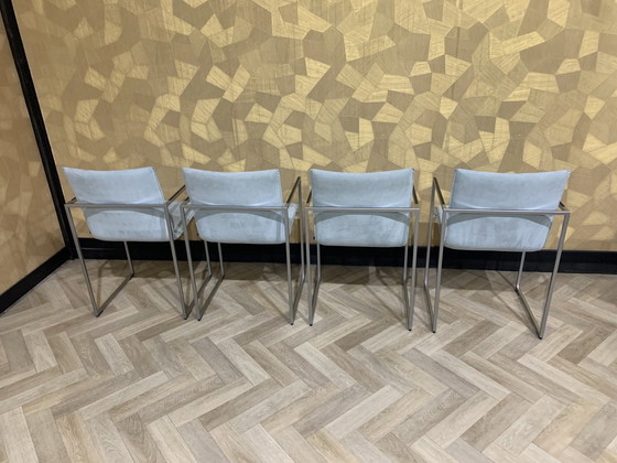 Image 1 of 4x Arco frame chairs