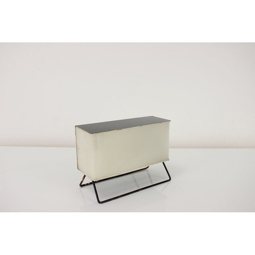Vintage lacquered metal table lamp by Pokrok Žilina, Czechoslovakia 1960