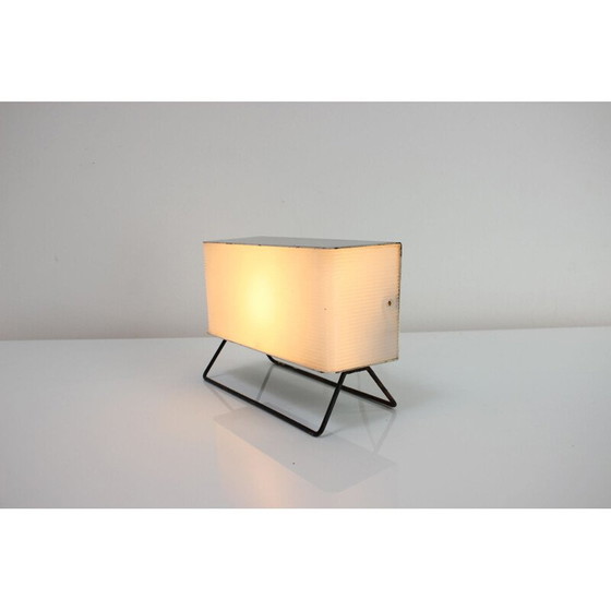 Image 1 of Lampada da tavolo vintage in metallo laccato di Pokrok Žilina, Cecoslovacchia 1960