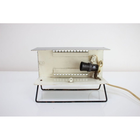 Image 1 of Lampada da tavolo vintage in metallo laccato di Pokrok Žilina, Cecoslovacchia 1960