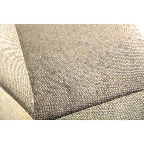 Image 1 of Vintage 3 seater oakwood sofa with cushions, Sweden 1970