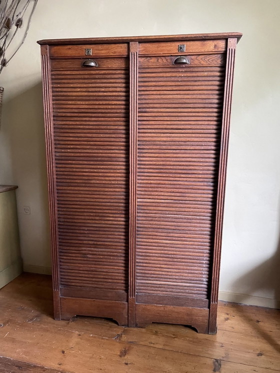 Image 1 of Shutter cabinet Archive cabinet Music cabinet