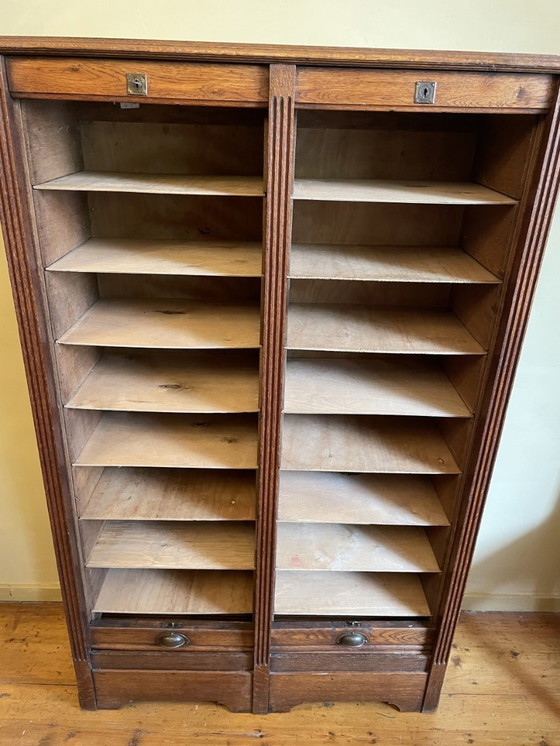 Image 1 of Shutter cabinet Archive cabinet Music cabinet