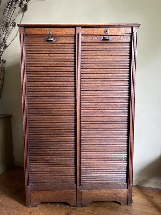 Image 1 of Shutter cabinet Archive cabinet Music cabinet