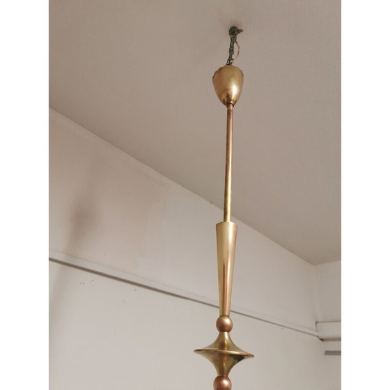 Image 1 of Lampada a sospensione vintage italiana di Pietro Chiesa per Fontana Arte, anni '40