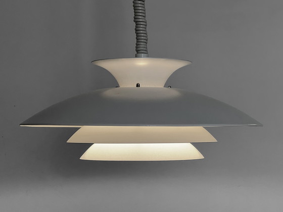 Image 1 of Large Layered Pendant Light By Frandsen Lighting. Denmark 1970S