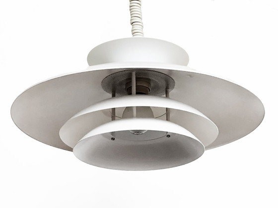 Image 1 of Large Layered Pendant Light By Frandsen Lighting. Denmark 1970S