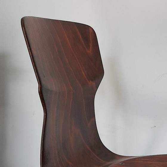 Image 1 of 4x Chaise empilable Casala chromée