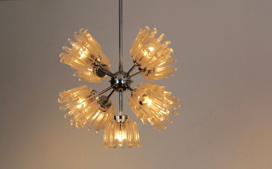 Image 1 of Massive Mid-Century Chandelier