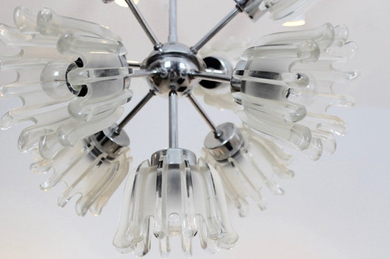 Image 1 of Massive Mid-Century Chandelier