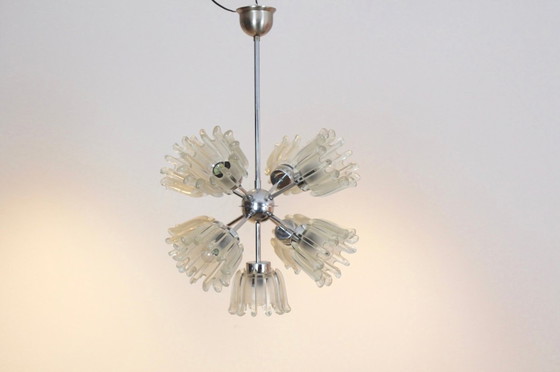 Image 1 of Massive Mid-Century Chandelier