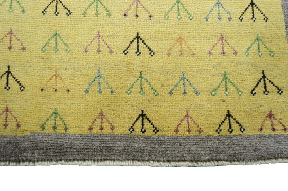 Image 1 of Alfombra nómada Gabbeh anudada a mano – 162 x 91 cm