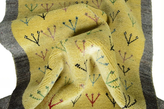 Image 1 of Alfombra nómada Gabbeh anudada a mano – 162 x 91 cm