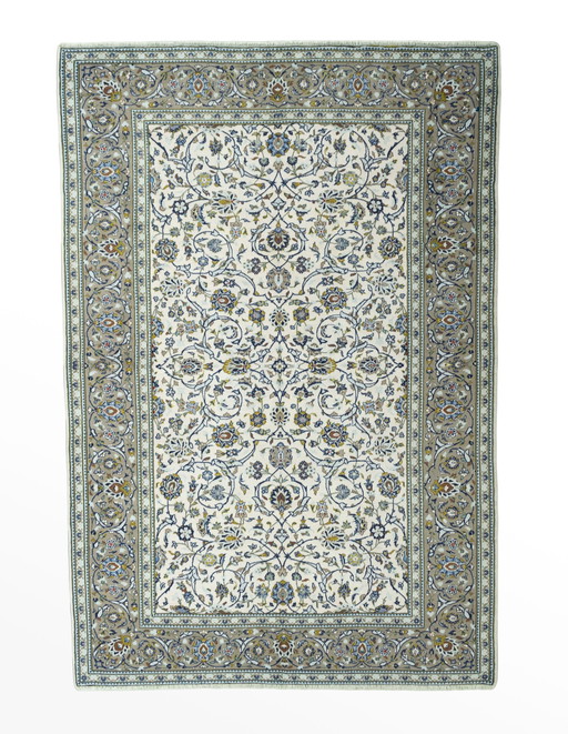 Hand-knotted Keshan Persian rug - 303 X 205 Cm