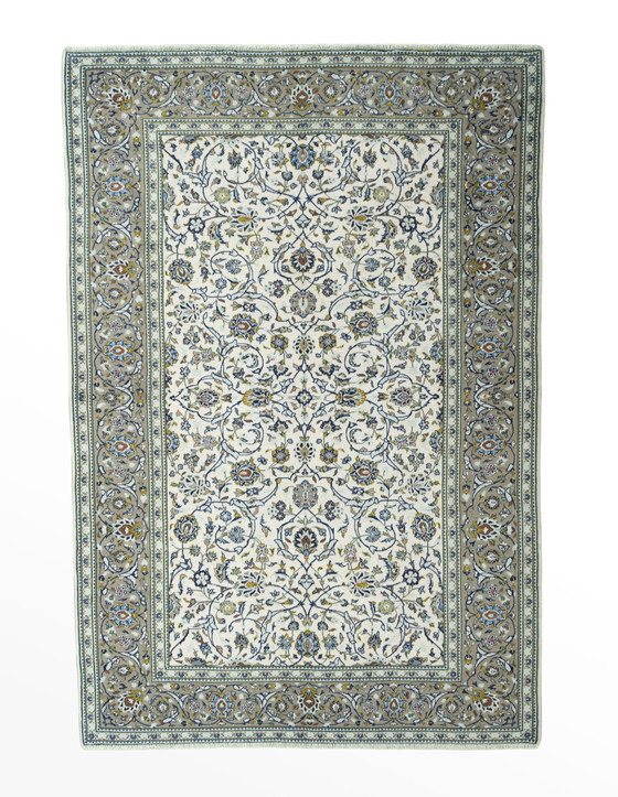 Image 1 of Hand-knotted Keshan Persian rug - 303 X 205 Cm