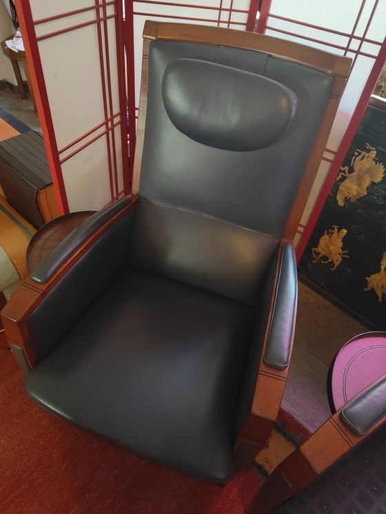 Image 1 of 2x Schuitema art deco armchairs IZGS