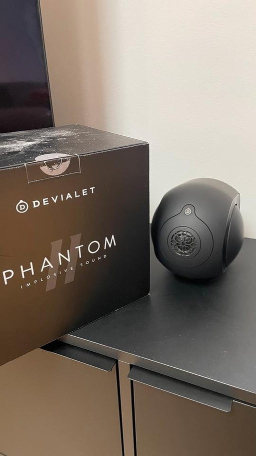 Devialet Phantom Ii 98 Db Speaker (Black) + Original Packaging