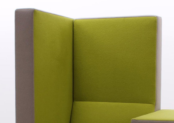 Image 1 of Casala Palau Bricks armchair green/gray