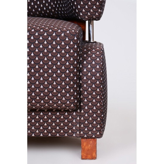 Image 1 of Vintage fabric armchair, France 1920s