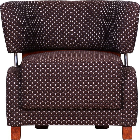 Image 1 of Vintage fabric armchair, France 1920s