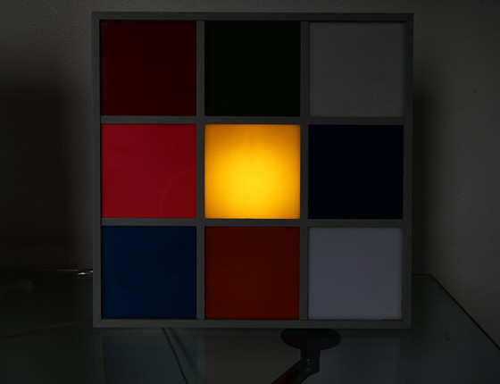 Image 1 of Lampe murale/de table Bruck 9 carreaux