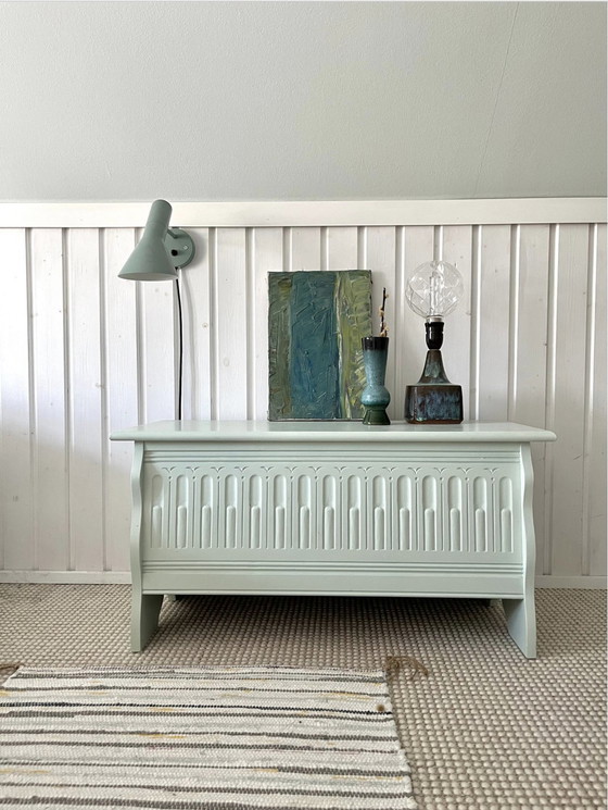 Image 1 of Vaso colorato Strehla Gdr Ceramica, Germania Ovest Vintage Ceramica, Art Déco