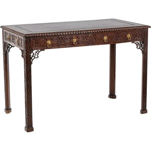 Vintage mahogany table, England 1950