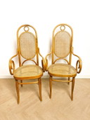 2 X Thonet Chair, Lange Jan, 207Rf
